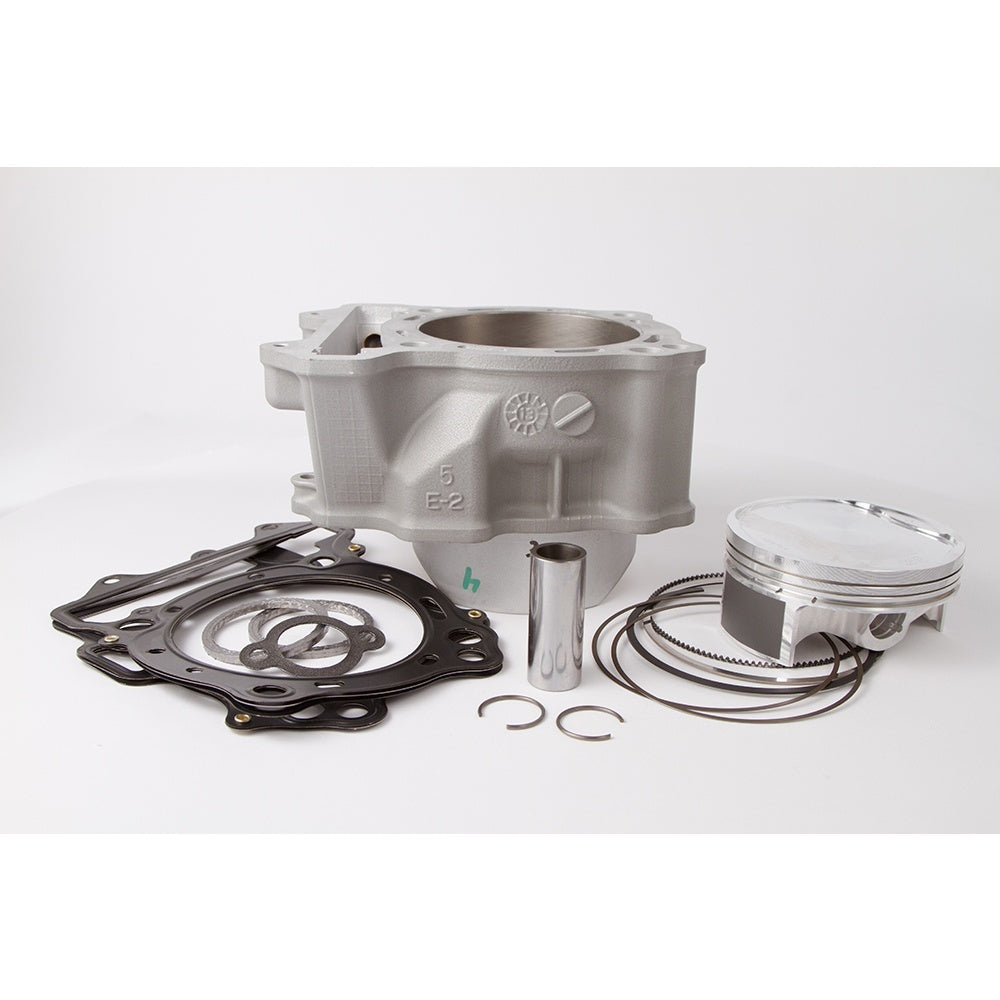 Big Bore Cylinder Kit SUZ DVX400 04-08 LTZ400 03-14 KFX400 03-06 KLX400 03-04 DRZ400 00-16 DRZ400SM 05-17 (+4mm) 434cc 11.3:1 Includes (Cylinder, Piston Kit, & Top-End Gasket Kit) Uses Piston V-23533
