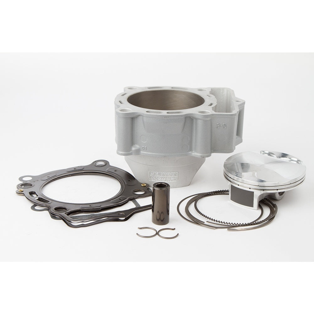 Big Bore Cylinder Kit KTM 350 SX-F 13-15 350 XC-F 13-15 (+2mm) makes 365cc 13.5:1 Uses Piston V-23656 Includes: cylinder, piston, rings, pin, clips, gaskets