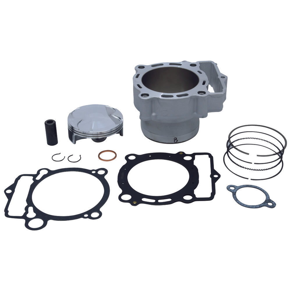 Big Bore Cylinder Kit KTM 350SX-F 16-18 / 350EXC-F 16-17 +2mm Big Bore Cylinder Kit. 14.0:1 comp. 90mm. Includes (Cylinder, Piston Kit, & Top-End Gasket Kit). Uses Vertex #24238.