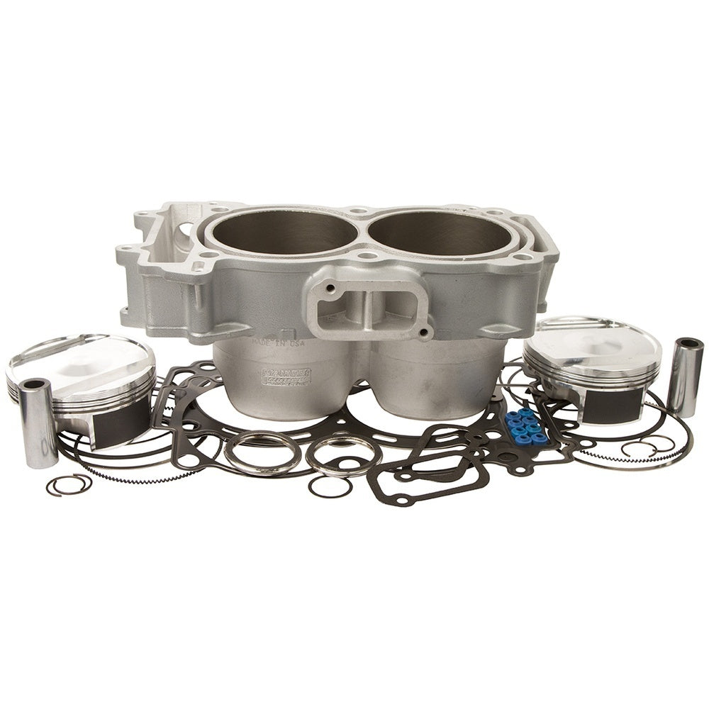 Big Bore Cylinder Kit POL RZR4 900 14 RZR900 14 RZR XP4 900 12-13 RZR XP900 11-13 RZR XP MV900 14-15 (+5mm) 10.6:1 975cc Includes (Cylinder, Piston Kits, & Top End Gasket Kit) Uses Piston V-23834