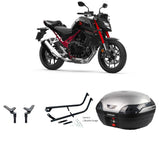 S48 Astra Silver Topbox Kit CB 750 (HORNET) 23-25 - H175S48BPSIL