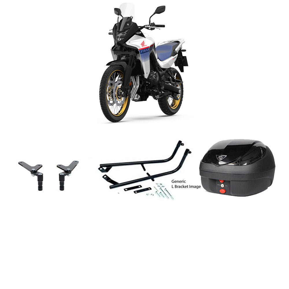 V36 Wizard Black Topbox Kit XL 750 (TRANSALP) 23-25 - H176V36BPBLK