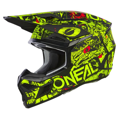 Oneal 27 3SRS Youth Helm Attack - Blk/n-Yel