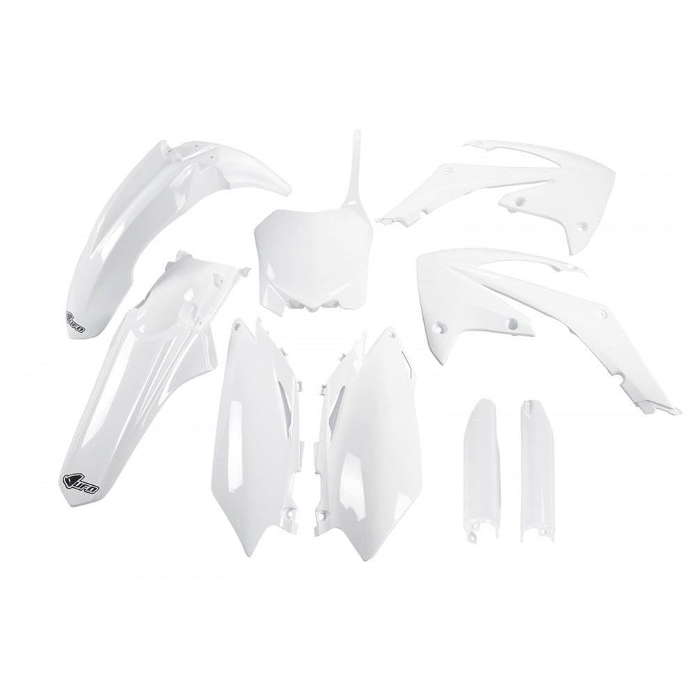 /UFO CRF250R 2010/450R 09-10 Full Plastics Kit (WHT) (WAS Hokit113E041)