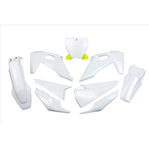 UFO Husky TC/FC 19-22 Plastics Kit (Fluo YEL) (Will Become Hukit622Fedflu)