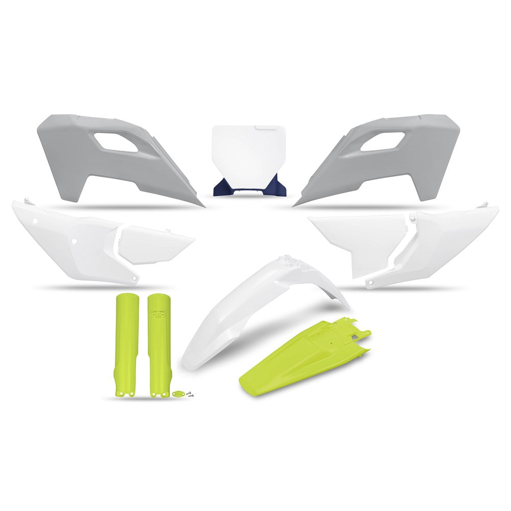 UFO HUSKY TC 125/250 - TX 300 - FC 250/350/450 - FX 350/450 2023 FULL PLASTICS KIT (OEM)