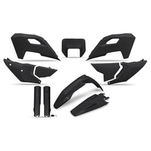 UFO Husky TE/FE 2024 Plastics Kit W/Headlight (BLK)