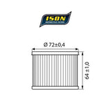 ISON 133 ELEMENT OIL FILTER