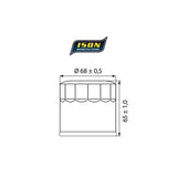 ISON 138 CANISTER OIL FILTER