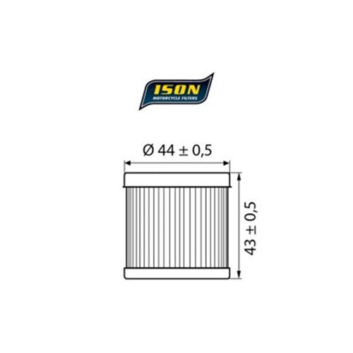ISON 139 Element Oil Filter