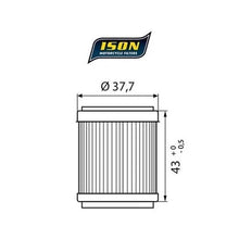ISON 143 Element Oil Filter
