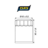 ISON 148 CANISTER OIL FILTER