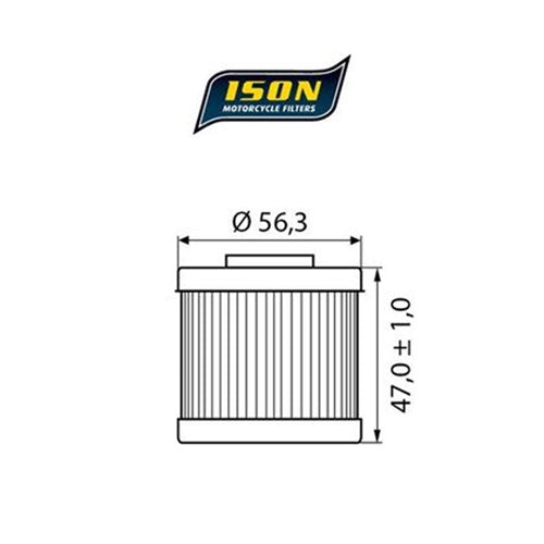 ISON 151 Element Oil Filter