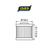ISON 151 ELEMENT OIL FILTER