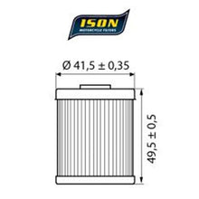 ISON 157 Element Oil Filter
