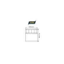 ISON 171 Canister Oil Filter Black