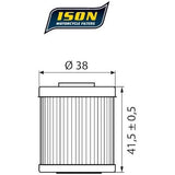 ISON 207 ELEMENT OIL FILTER