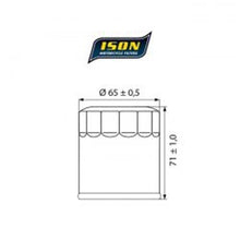 ISON 303 Canister Oil Filter
