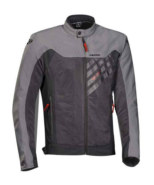 Ixon Orion Jkt Anth/gry/red