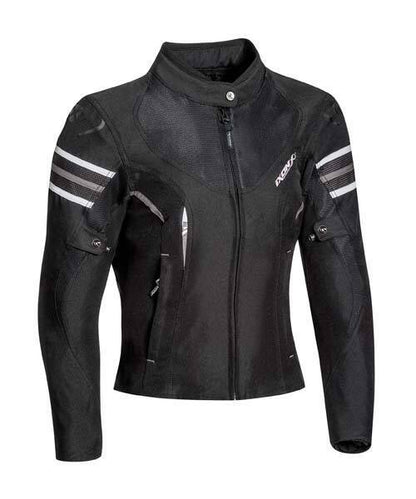 IXON ILANA LADY JKT BLK/WHT (XL)
