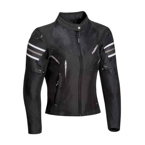 IXON ILANA LADY JKT BLK/WHT (XL)