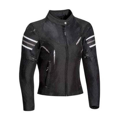 IXON ILANA LADY JKT BLK/WHT (XL)