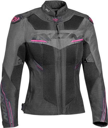 Ixon Draco Lady Jkt Blk/anth/fus