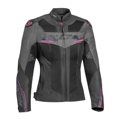 Ixon Draco Lady Jkt Blk/anth/fus