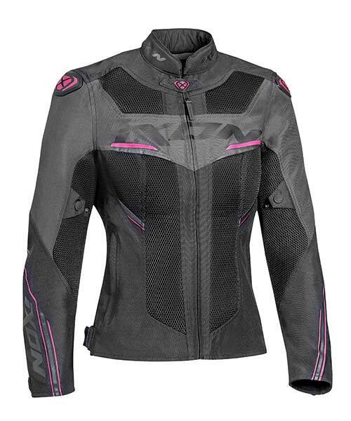 Ixon Draco Lady Jkt Blk/anth/fus