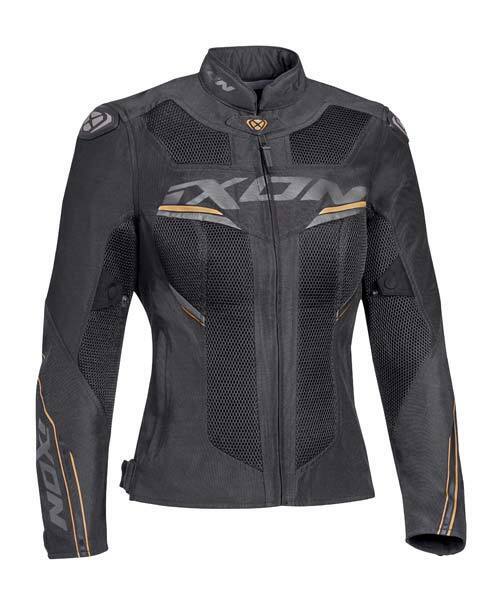 Ixon Draco Lady Jkt Anth/blk/gold