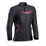 SLASH LADY JACKET - BLACK/FUSHIA