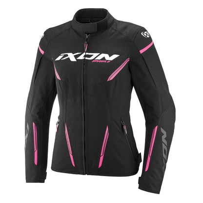 Ixon Striker 2 Lady Jkt Blk/brt Pnk