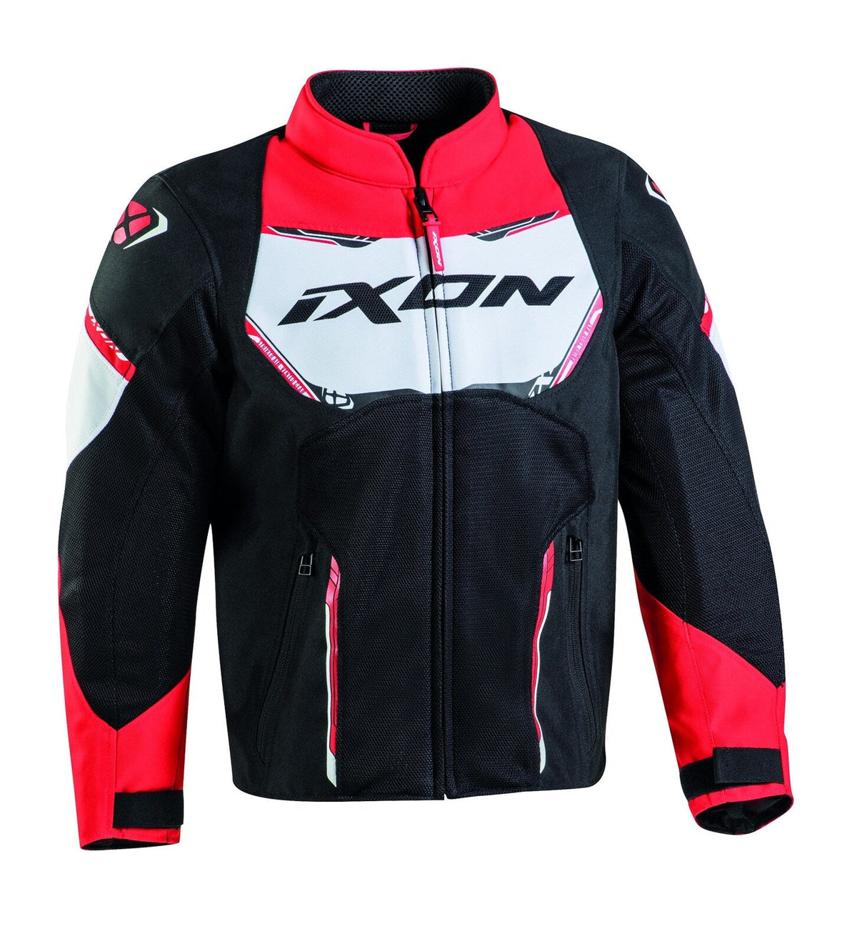 IXON STRIKER AIR KID JKT BLK/WHT/RED (14ANS)