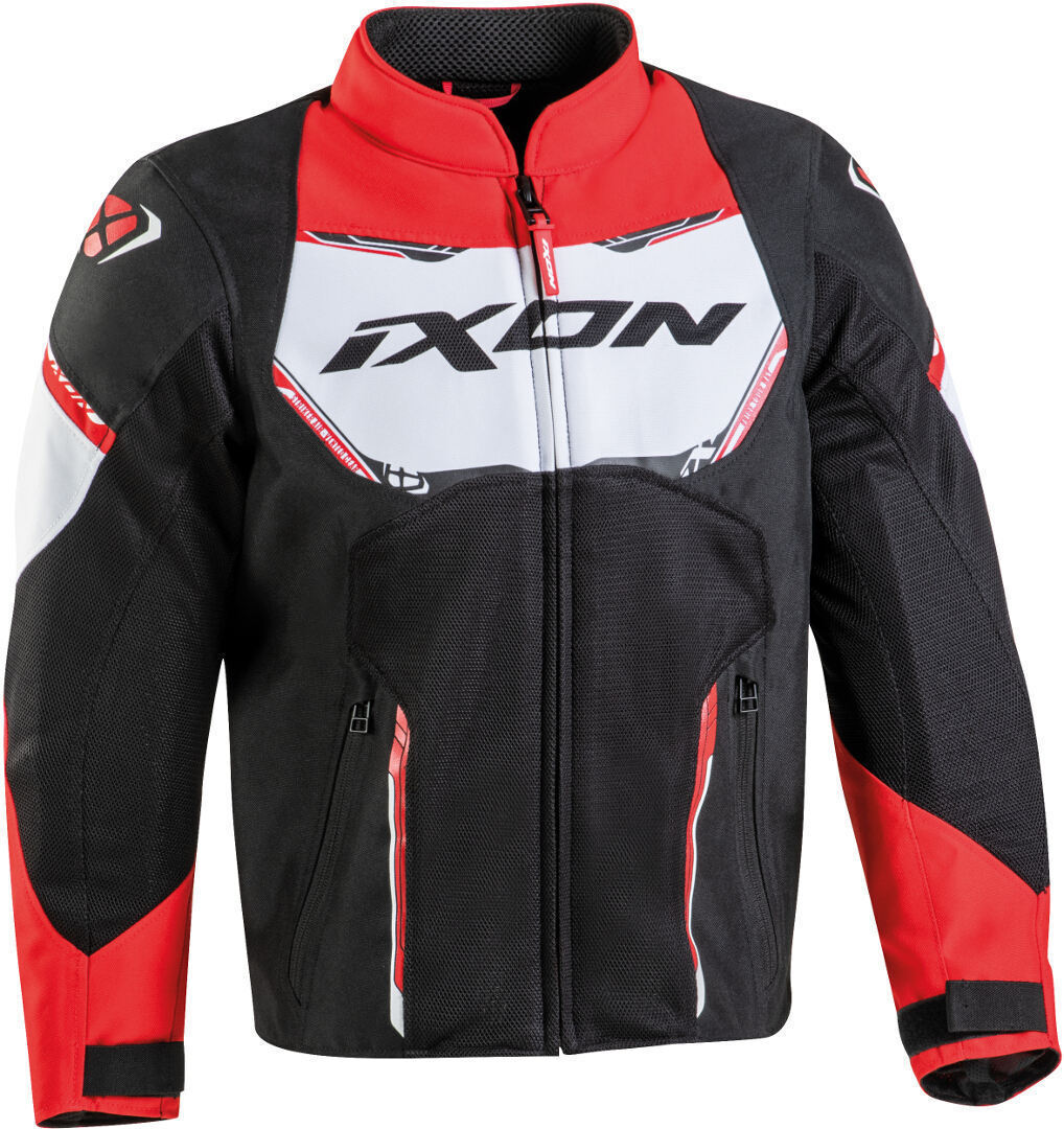 IXON STRIKER AIR KID JKT BLK/WHT/RED (12ANS)