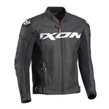 SPARROW LEATHER JACKET BLACK - WHIT