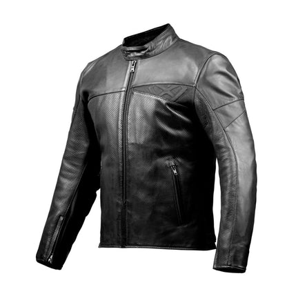 Ixon Cranky Air Lthr Jkt Blk