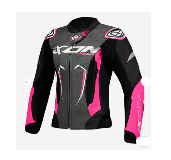 Ixon Vortex 3 Ladies Jkt Blk/pnk/wht