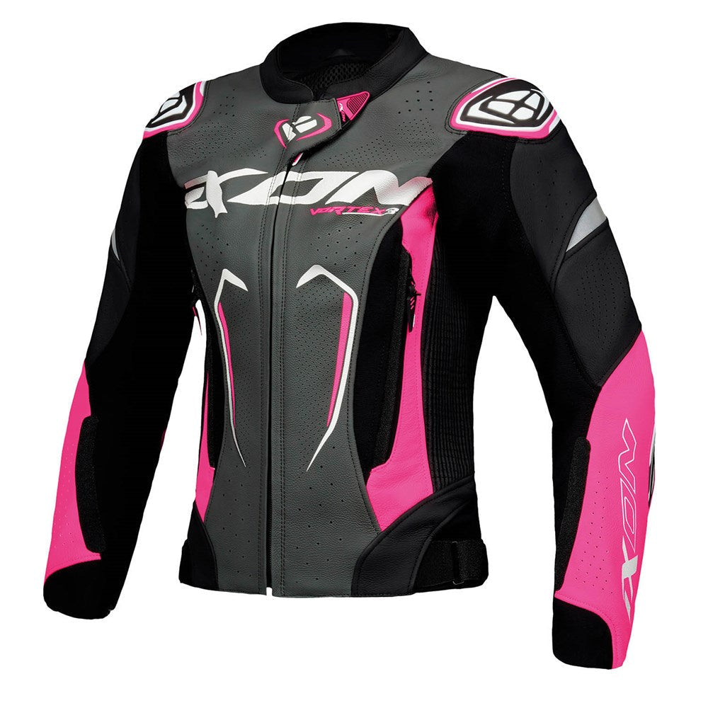 Ixon Vortex 3 Ladies Jkt Blk/pnk/wht