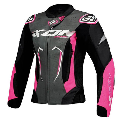 Ixon Vortex 3 Ladies Jkt Blk/pnk/wht