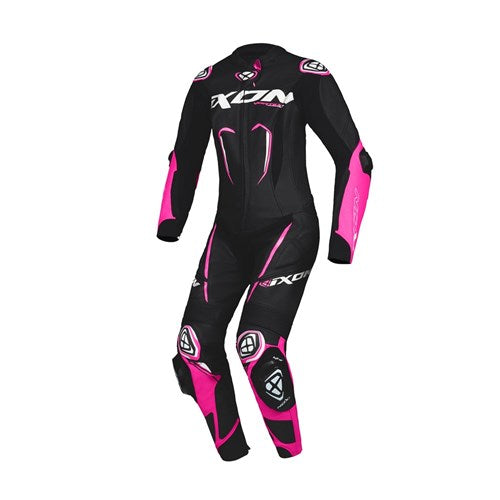IXON Vortex 3 Ladies 1P Suit BLK/PNK/WHT
