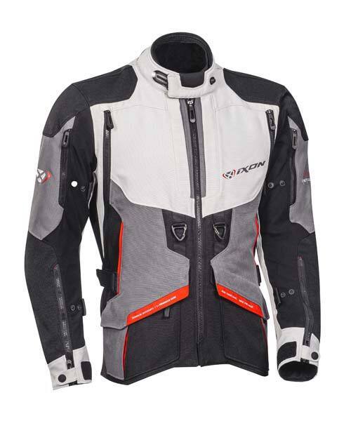 IXON RAGNAR JKT BLK/GRY/RED (SM)