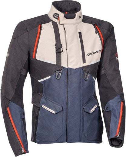 Ixon Eddas Jkt Gry/nvy/blk