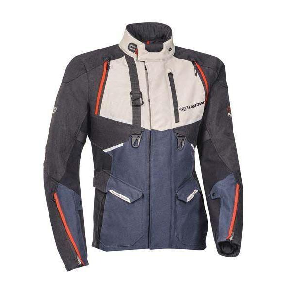 Ixon Eddas Jkt Gry/nvy/blk