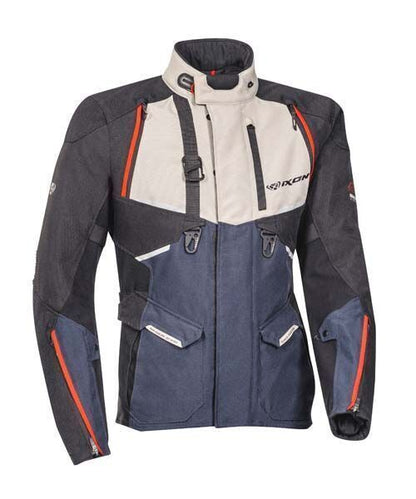Ixon Eddas Jkt Gry/nvy/blk