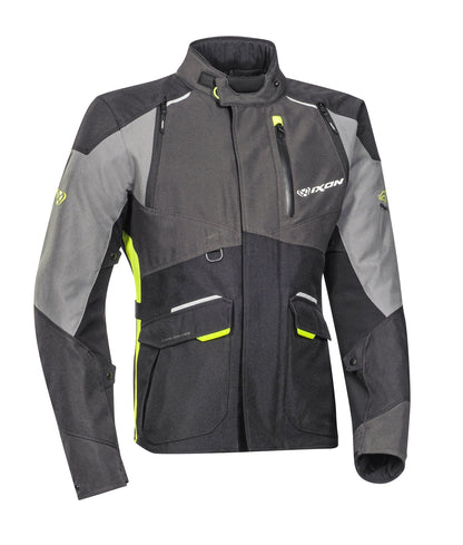 Ixon Balder Jkt Blk/gry/brt Yel