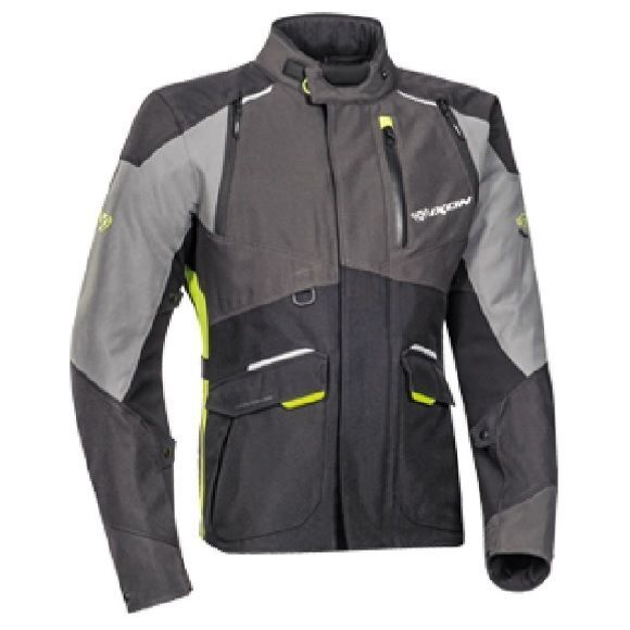 Ixon Balder Jkt Blk/gry/brt Yel