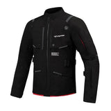 M-SKEID JACKET - BLACK/NEON RED