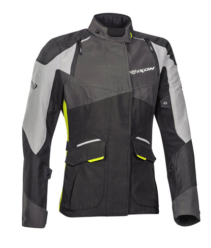 Ixon Balder Lady Jkt Blk/gry/brt Yel