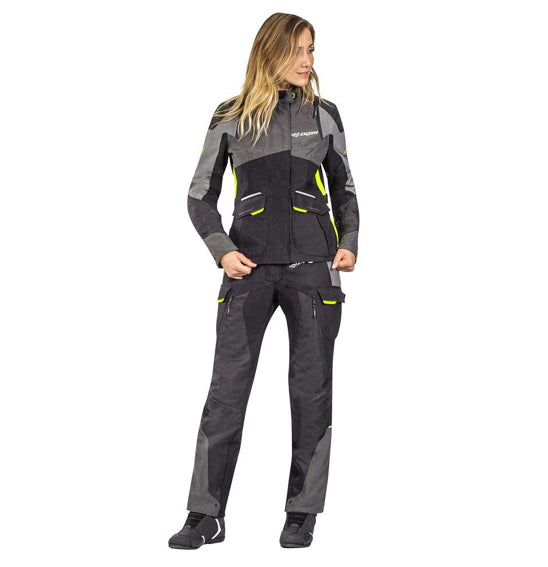 Ixon Balder Lady Jkt Blk/gry/brt Yel