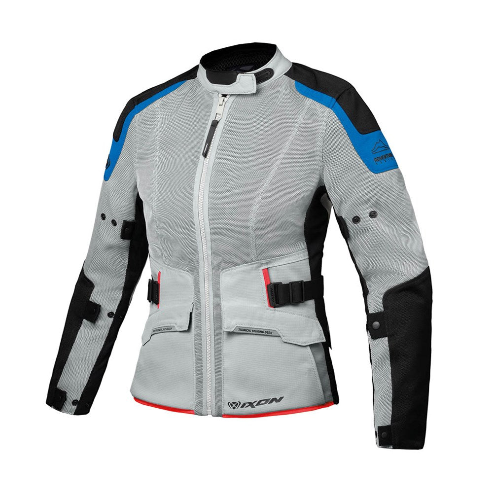 Ixon M-Njord Lady Jkt Lt Gry/blu